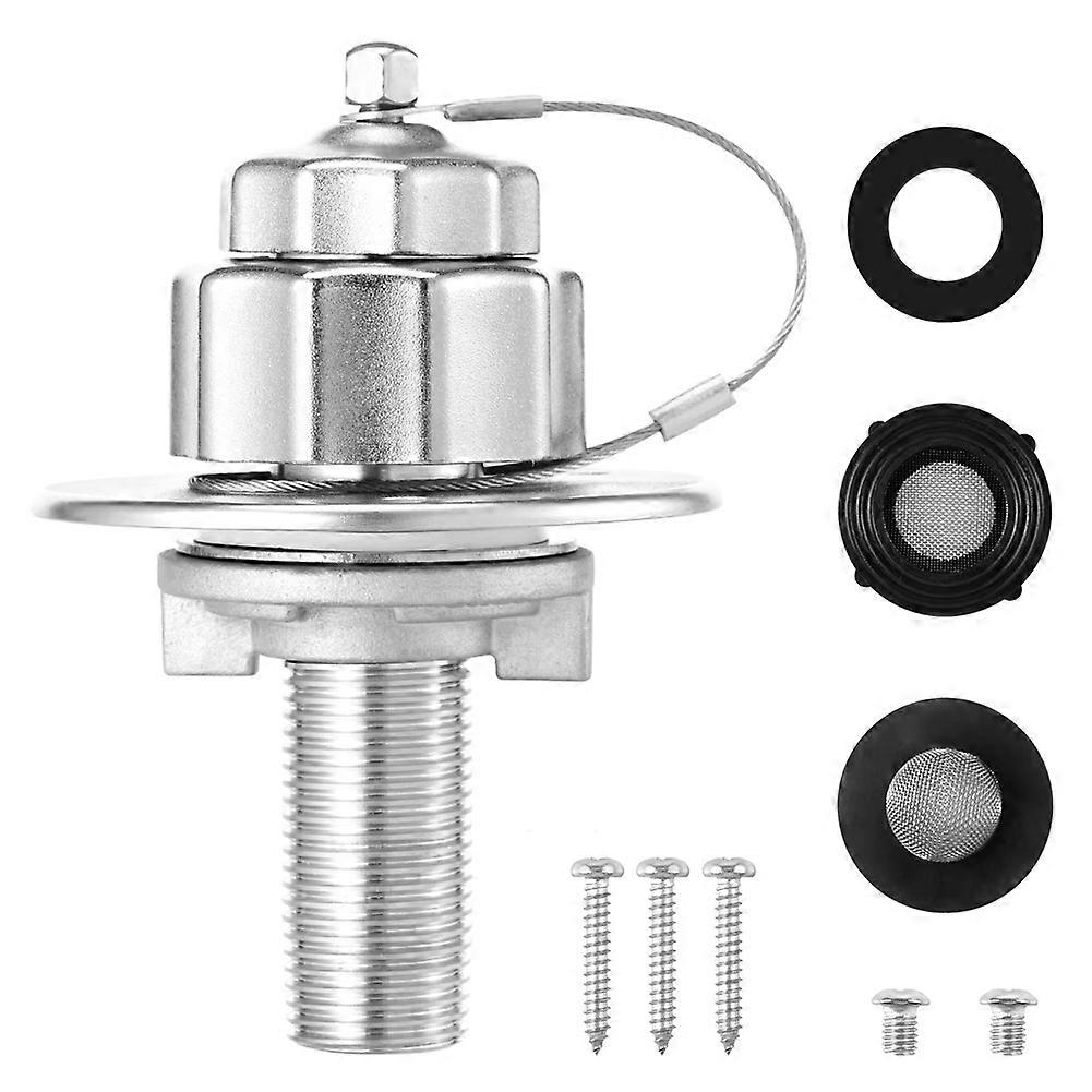 RV Water Inlet RV City Water Inlet Replacement with Check Valve Water Inlet Connection for RV Trailer