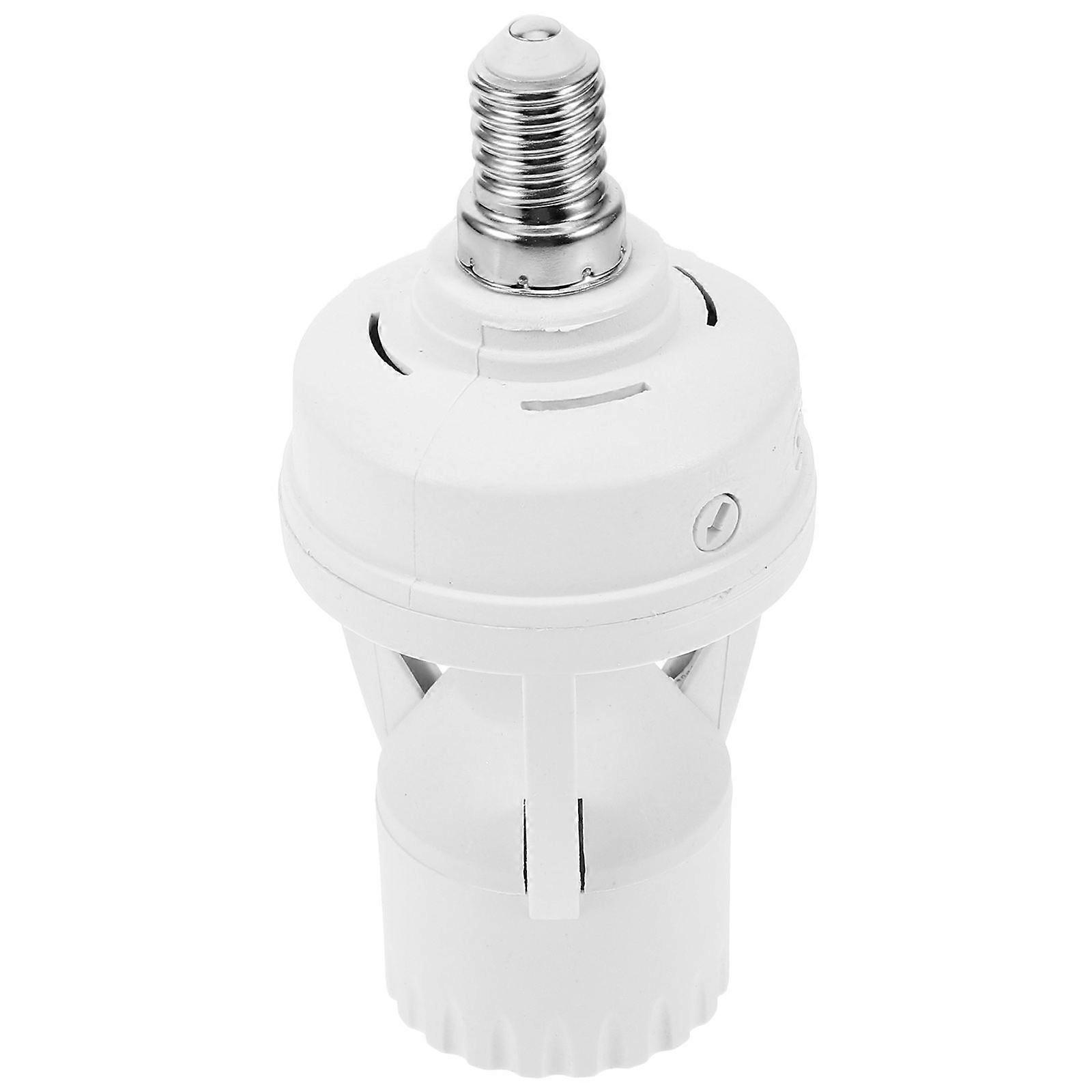 1Pc E27 Infrared Bulb Holder E14 to E27 Converter E27 Light Bulb Adapter