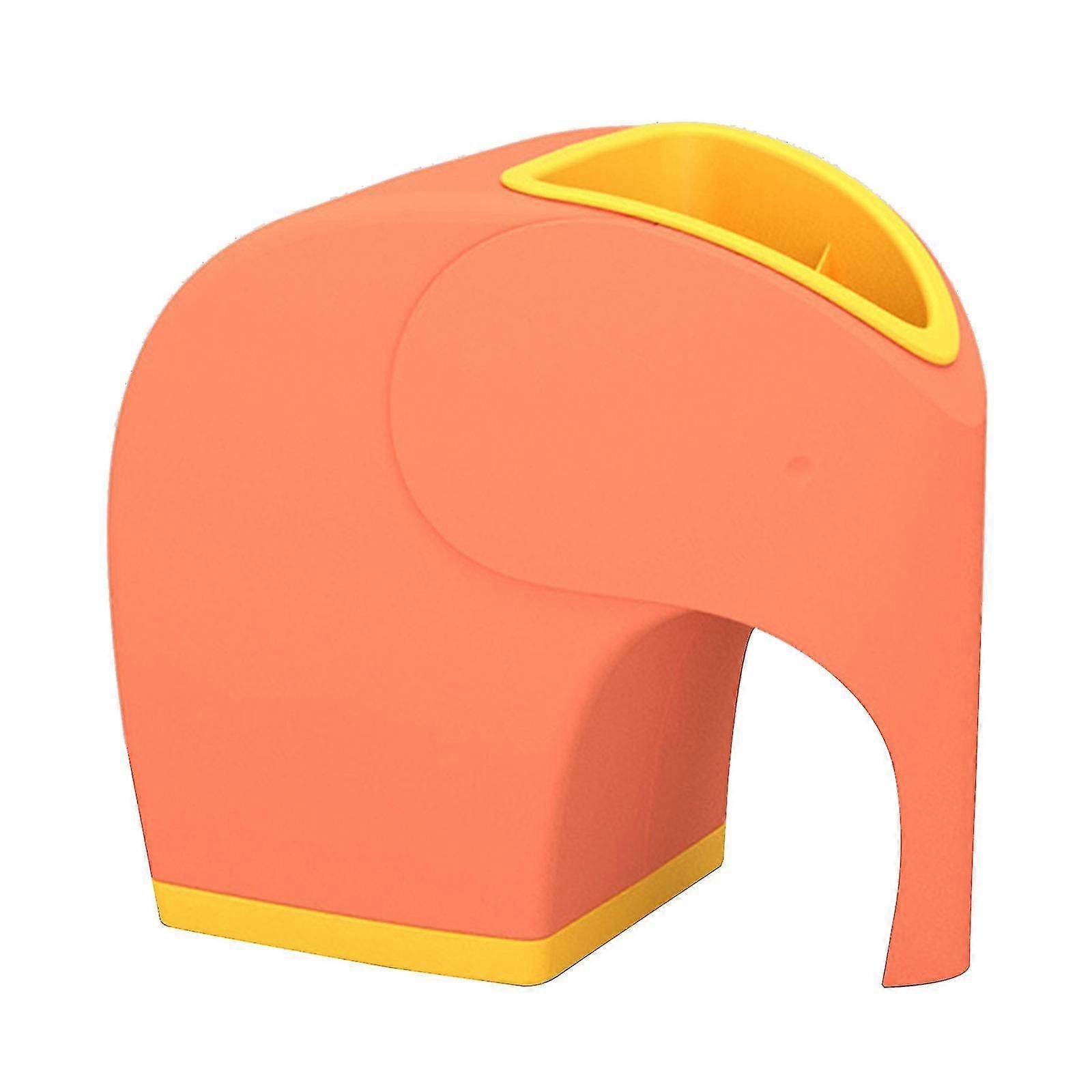 Elephant Tissue Box Desktop Napkin Paper Towel Holder Remote Control Organizer