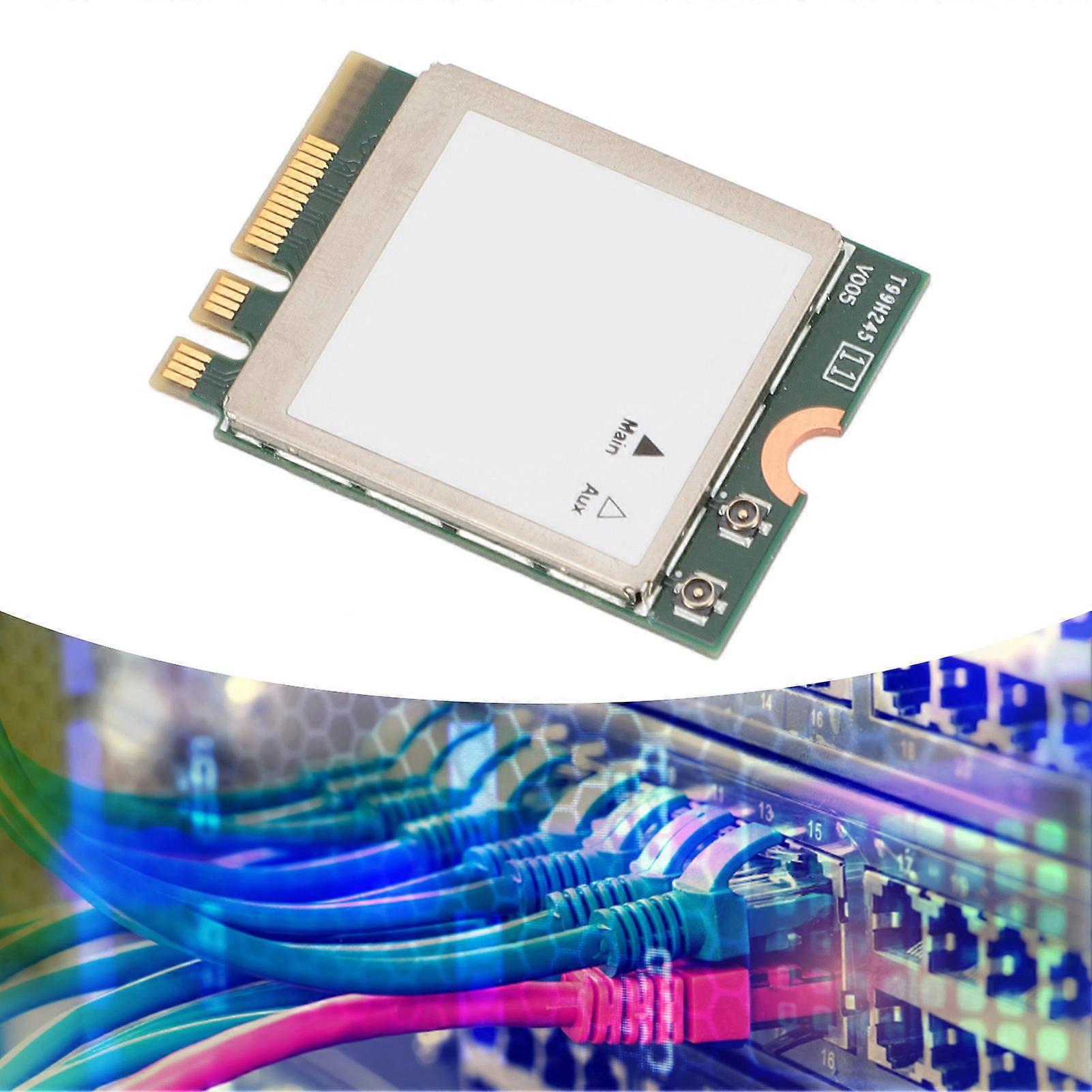 Wireless Network Card MT7921K 1800Mbps M.2 NGFF Interface MU-MIMO Dual Band PC WiFi Card for Work 