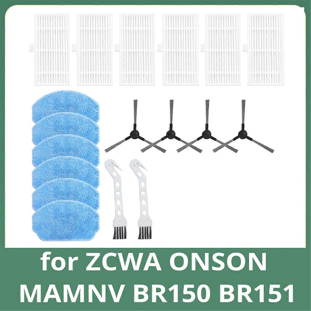 For BR150 BR151 Sweeper Side Brush Filter Cloth Replacement Parts Brush