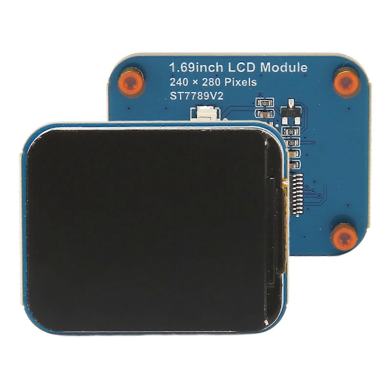 1.69inch IPS LCD Display Module 240x280 Resolution SPI Interface 262K Colors LCD Module for Raspberry Pi for STM32 