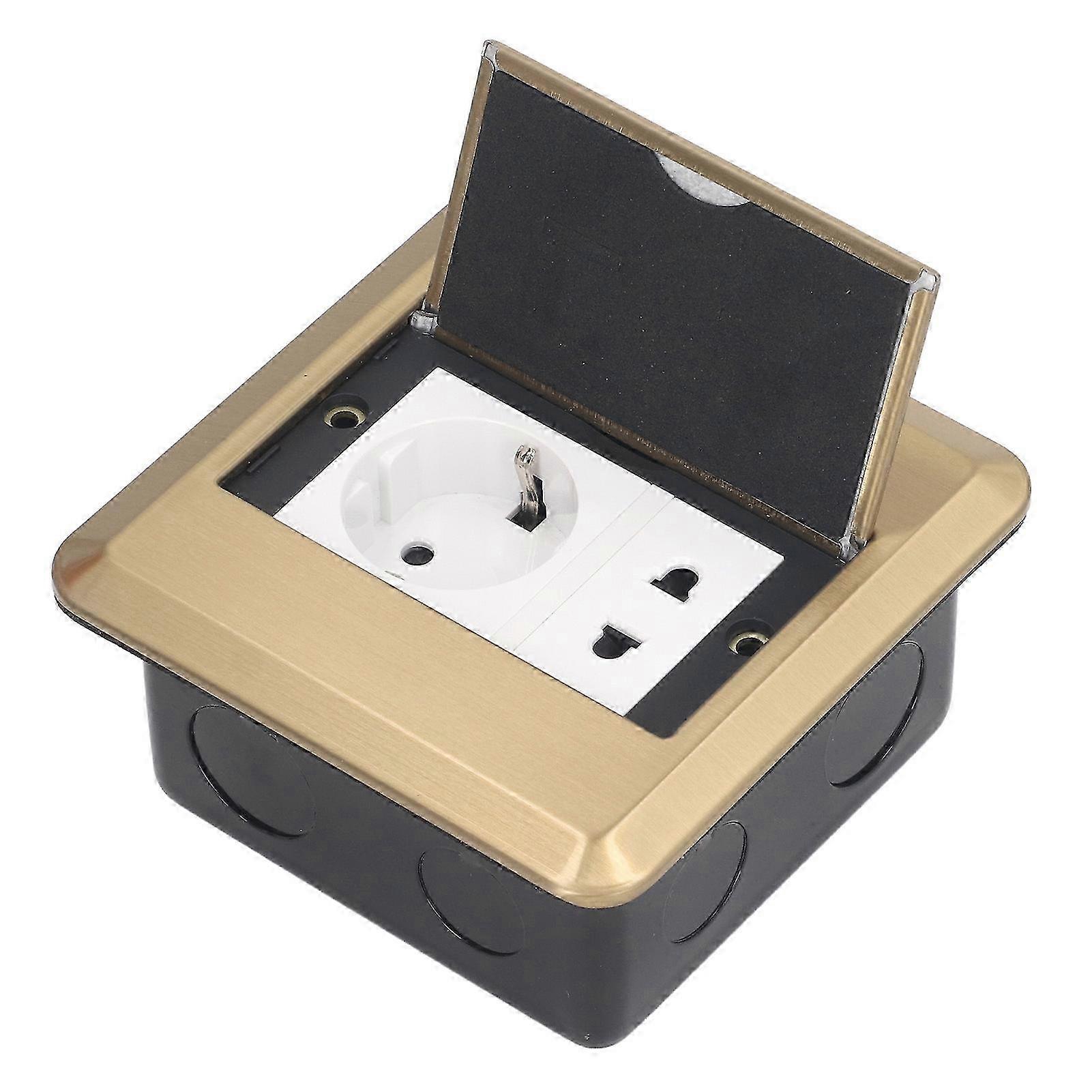 Embedded Floor Outlet AC250V for Office and Commercial Spaces