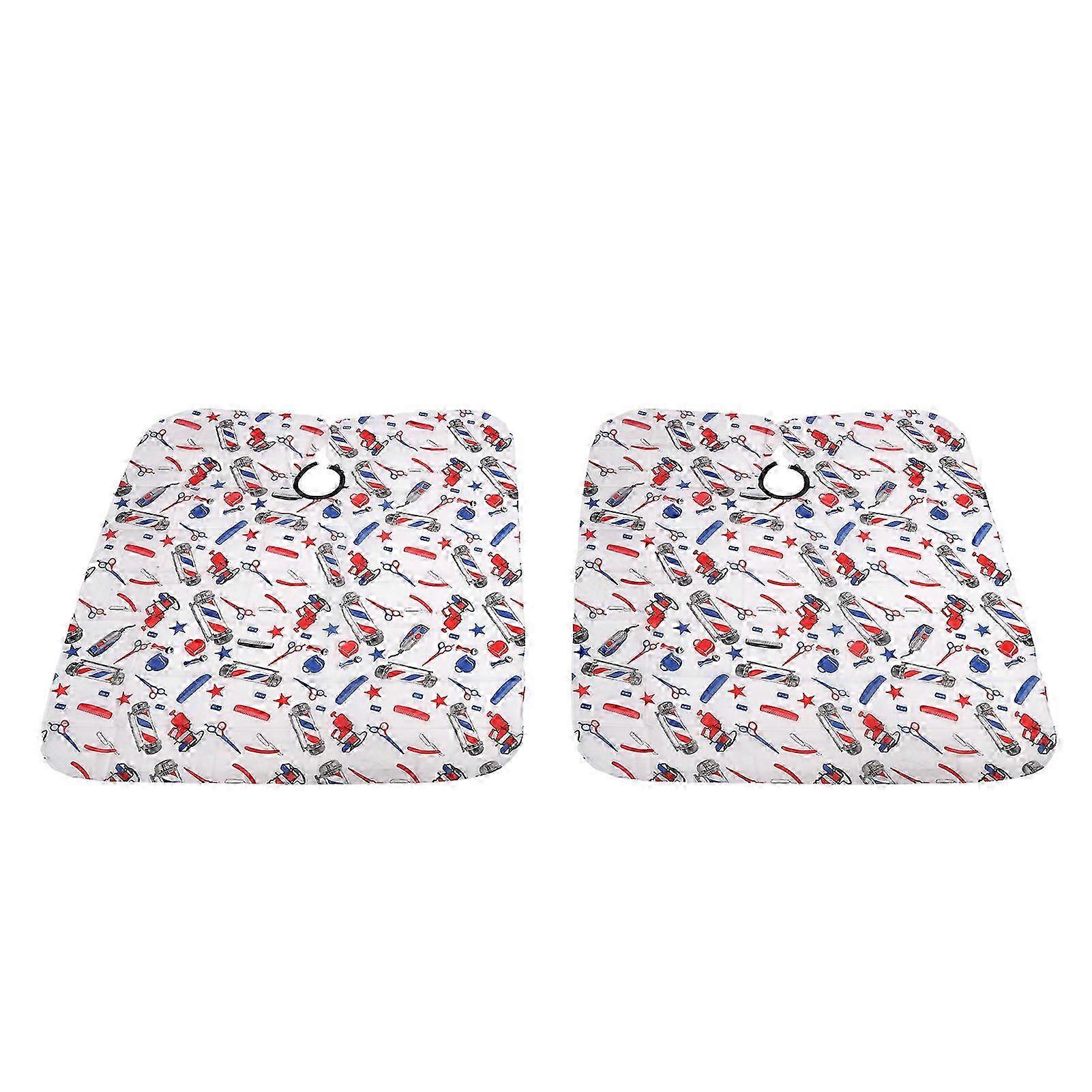 Barber Styling Cape 2pcs - Stain Proof & Waterproof for Professional Use