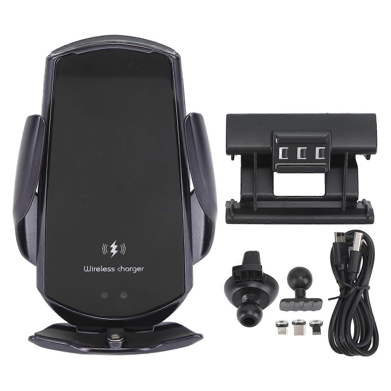 Wireless charging car mount for Land Rover auto clamping design