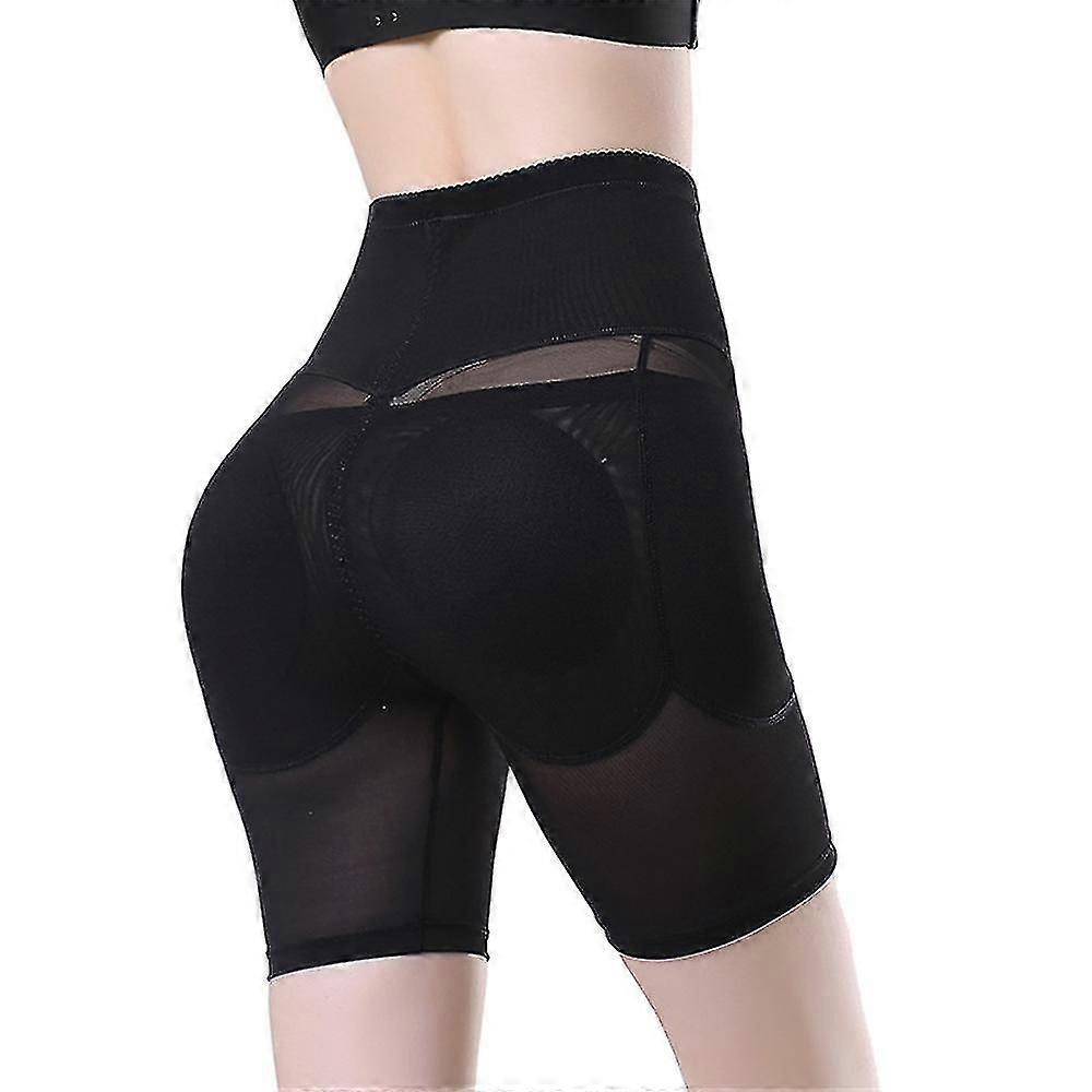 Kvinnor Buttock Vadderade Bum Byxor Hip Enhancer Shaper Butt Lifter Boyshorts Underkläder-1 C