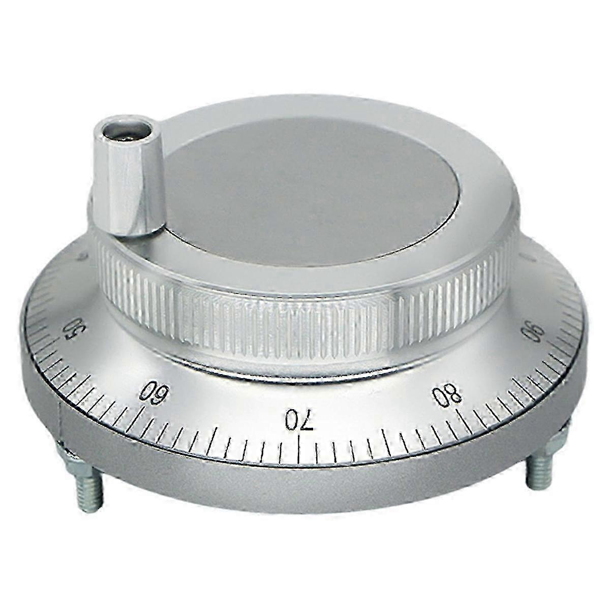 5V CNC Electronic Handwheel Encoder with 6 Terminals, 100PPR Manual Pulse Generator & Rotary Knob - Compatible with Various Devices