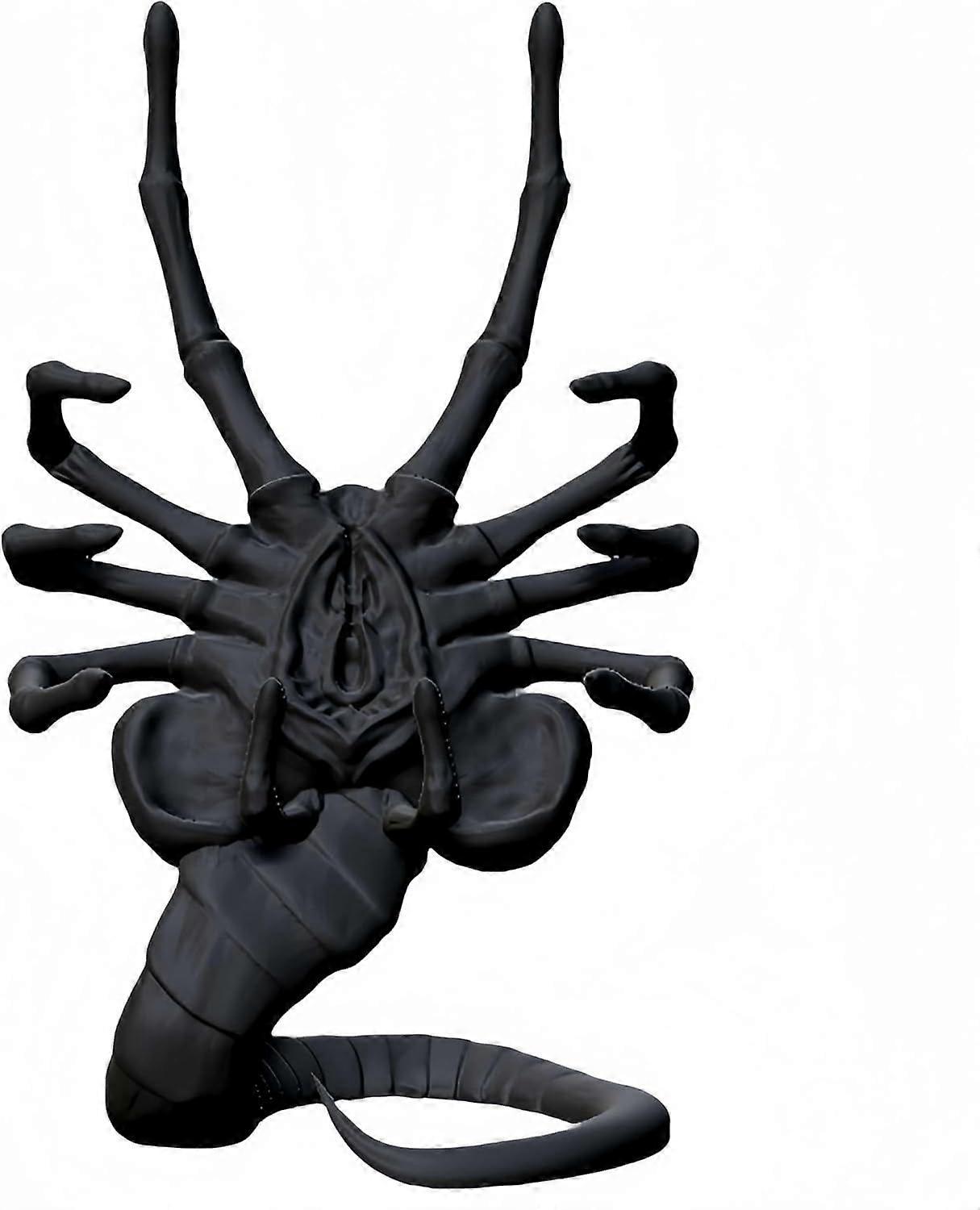 3D Printed Alien Facehugger Phone Holder, 18Cm Sci-Fi Decorative Figure and Functional Phone Stand, Unique Gift for Alien Fans