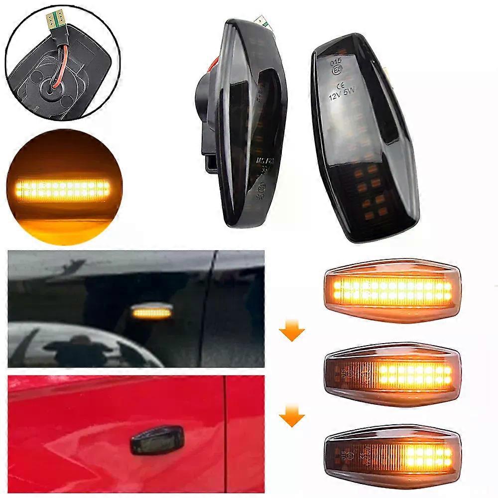 1 Set For Hyundai Flowing Water Indicator LED Side Marker Turn Signal Light For Elantra Getz Sonata XG Terracan Tucson i10 Coupe