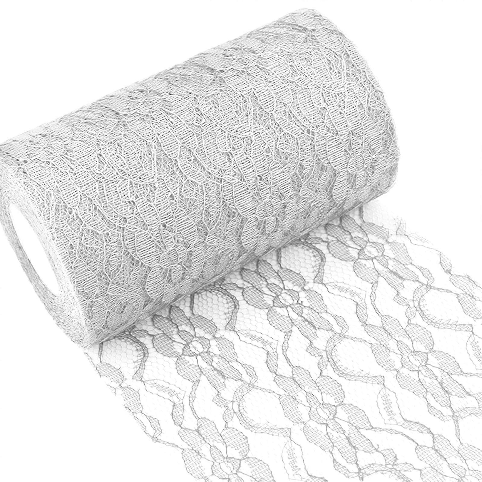 Artistics Laces Trimmed Table Covering Waterproof Dining Surfaces Protectors For Event And Daily Use  White