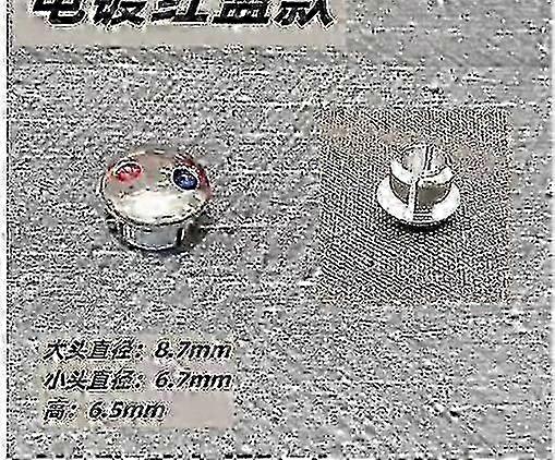 10pcs Hot And Cold Water Faucet Label Temperature Indicator Buttons Faucet Handle Index Buttons Hot