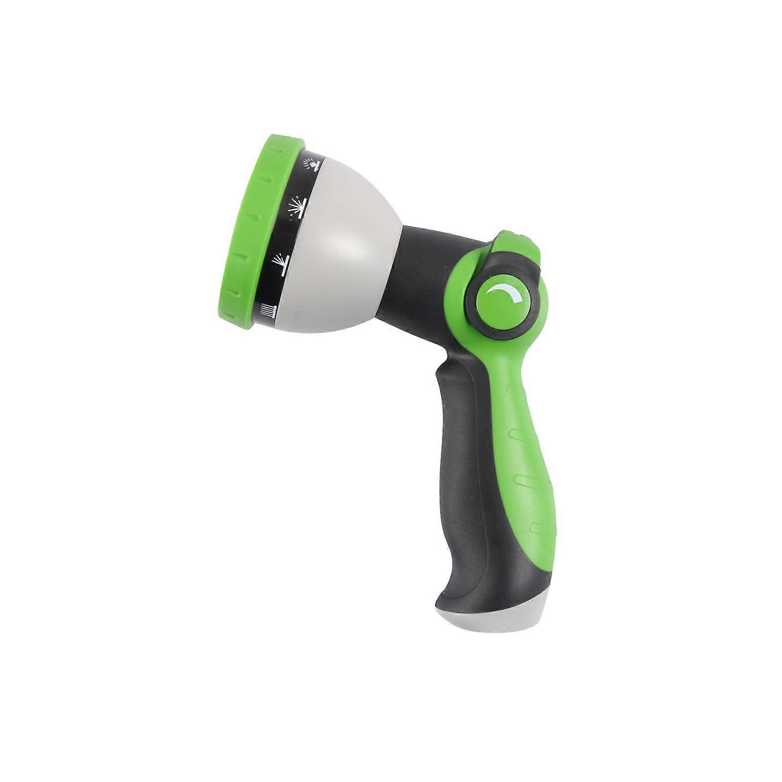 Extra Long 100Ft Anti Kink Flexible Hose Two Layer PVC Core With Polyester Weave Outdoor Home Use Suitable For Yard Work  Green