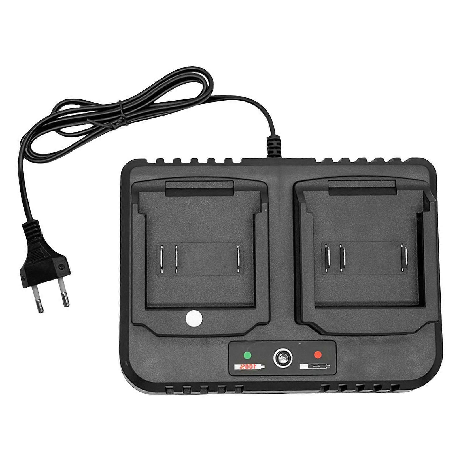 Double Battery Charging Dock 2.0A Output For Compatible Batteries Builts In Smartests Energy Saving Mode Multicolor