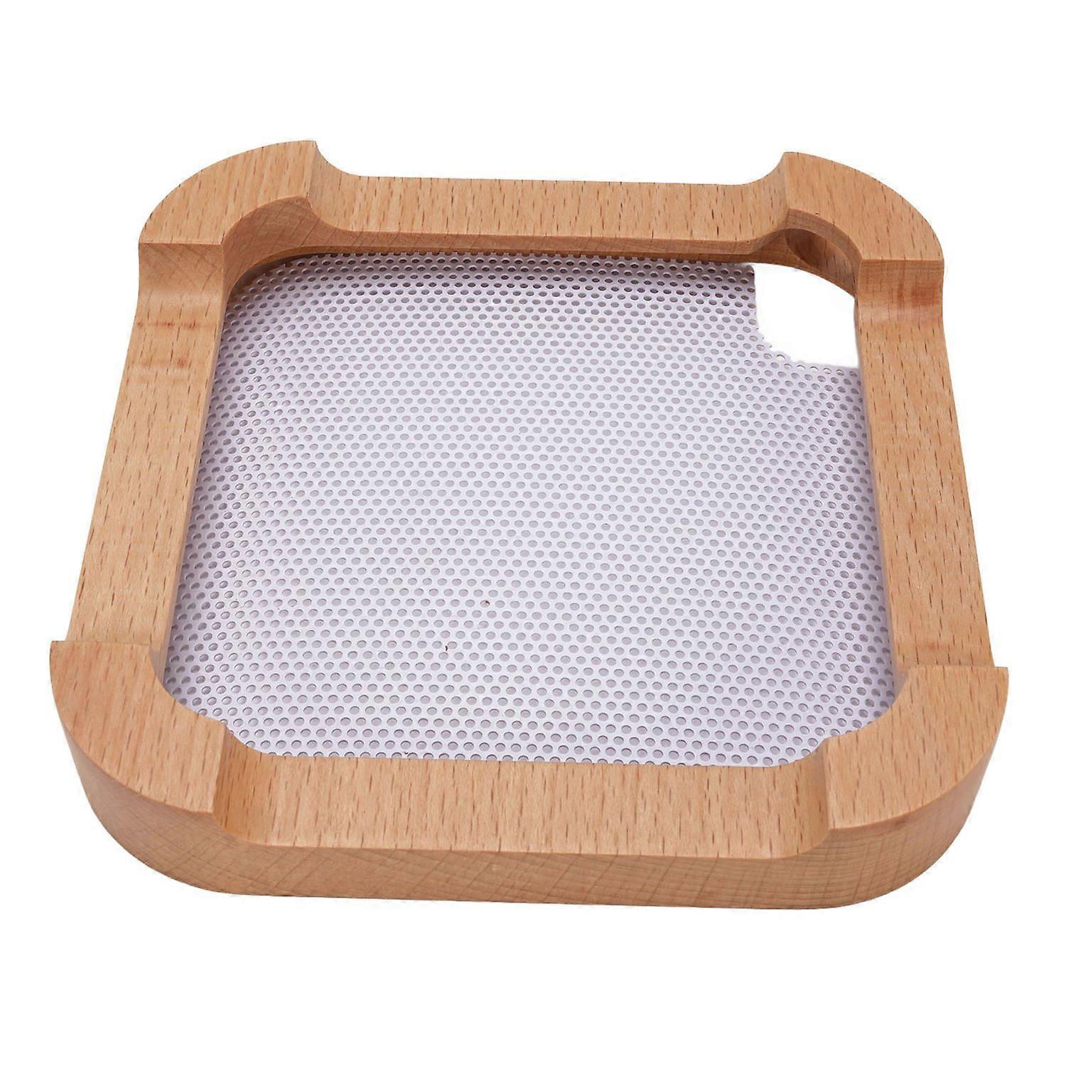 Desktop Stand Mount for M4 Wooden Desktop Computer Host Dock Stand Holder Dock Storage Rack with Dus