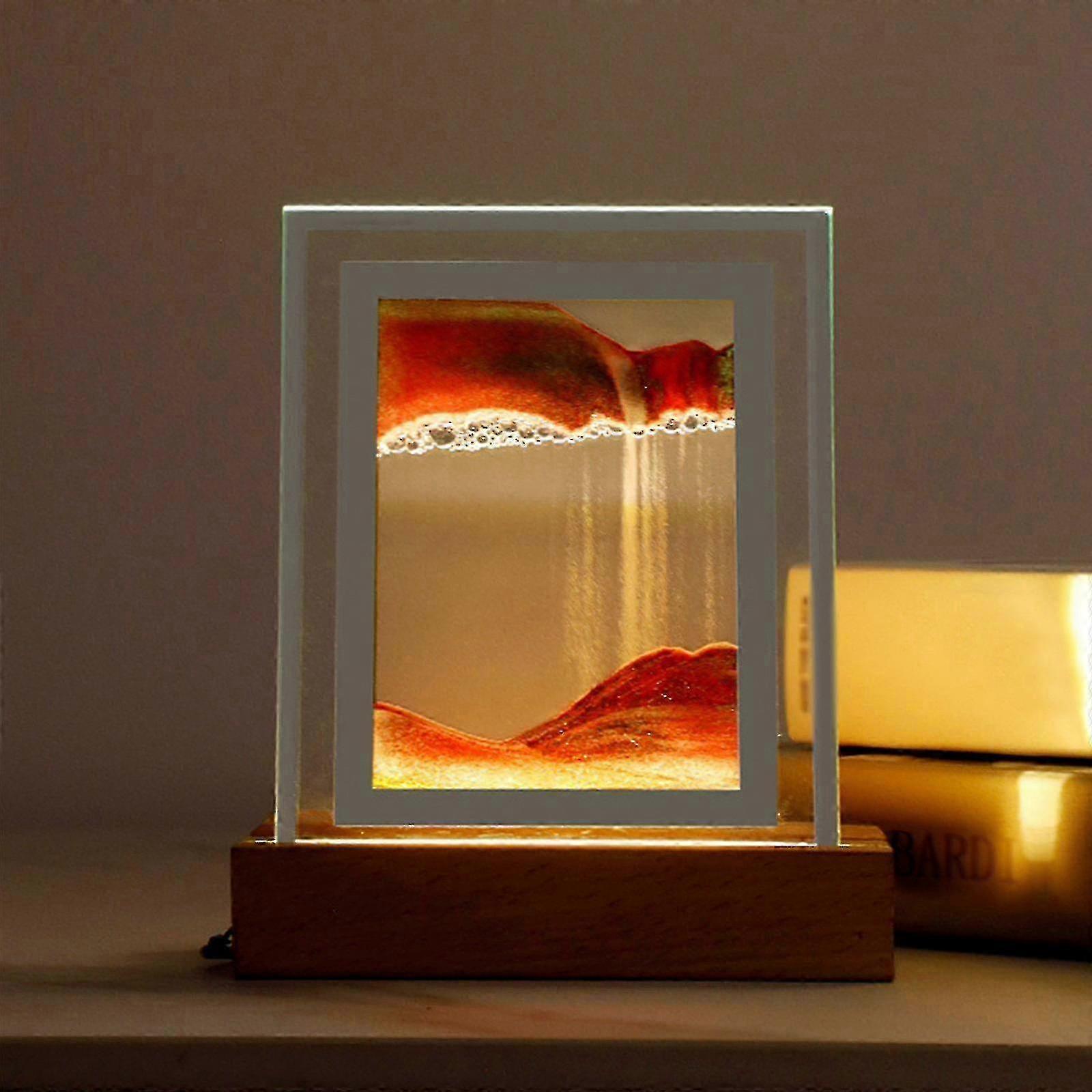 تتحرك الرمل الفن الجدول الديكور - تخفيف التوتر السائل الحركة مصباح