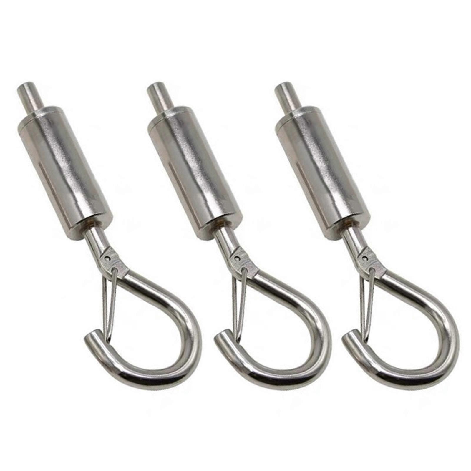 Wire Rope Spring Hook Adjustable Hook Easy Installation Secure Locking Mechanism For Workshop Organization  L
