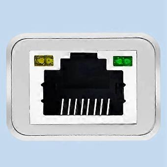 Type-C to Ethernet Adapter Type-C to RJ45 Interface Converter for All Kinds of Laptops Grey