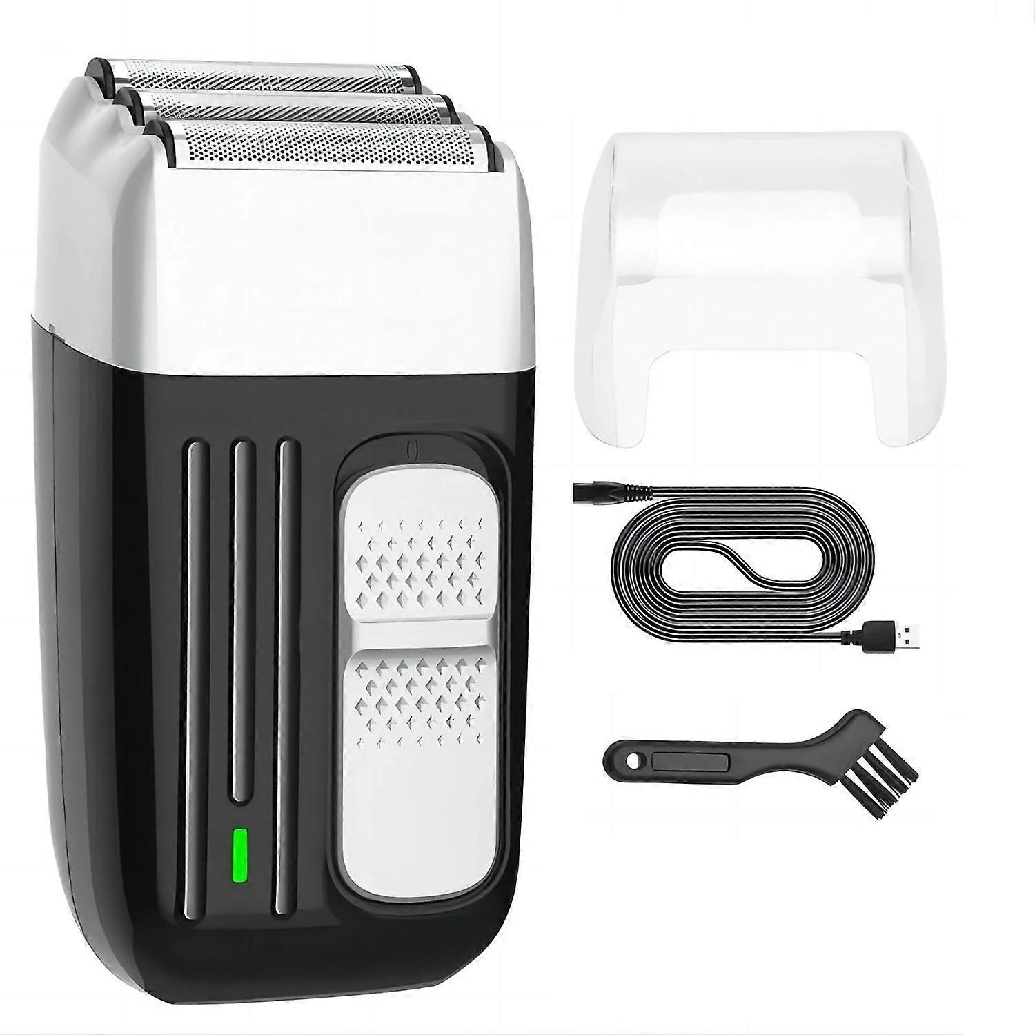 Electric Razor for Men Rechargeable Cordless Foil Shaver with 3 Blades for Smooth Precise Shave
