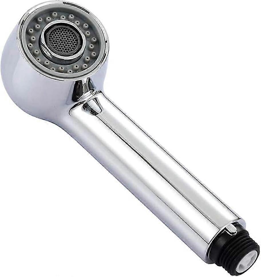 High Pressure 2 Jets Kitchen Spray Head, Chrome Replacement for Mixer Tap Upgrade