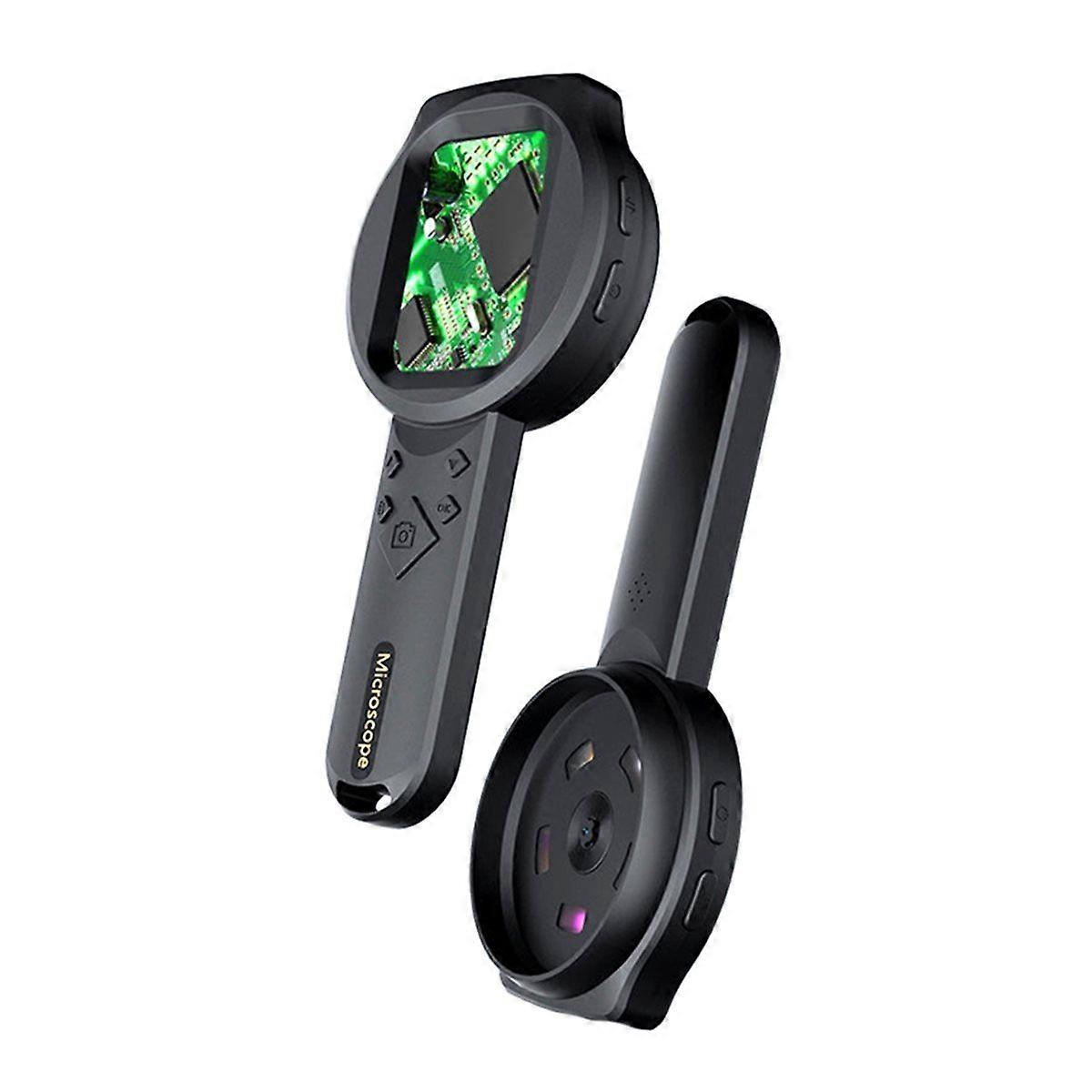 Digital Magnifier Microscope 2.8'' IPS Screen 15 LEDs Supports / Ideal for Coin & Jewelry Identific