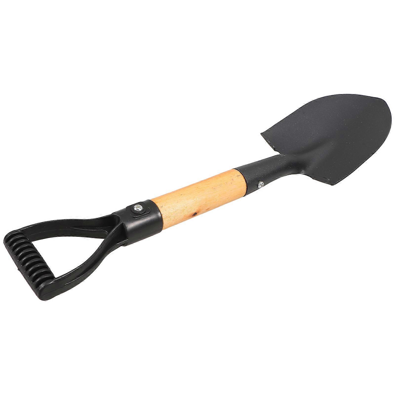 Comfort Grip Trowel Multi Functional Cleaning For Weeding Transplanting Practical Design Black 1Pcs