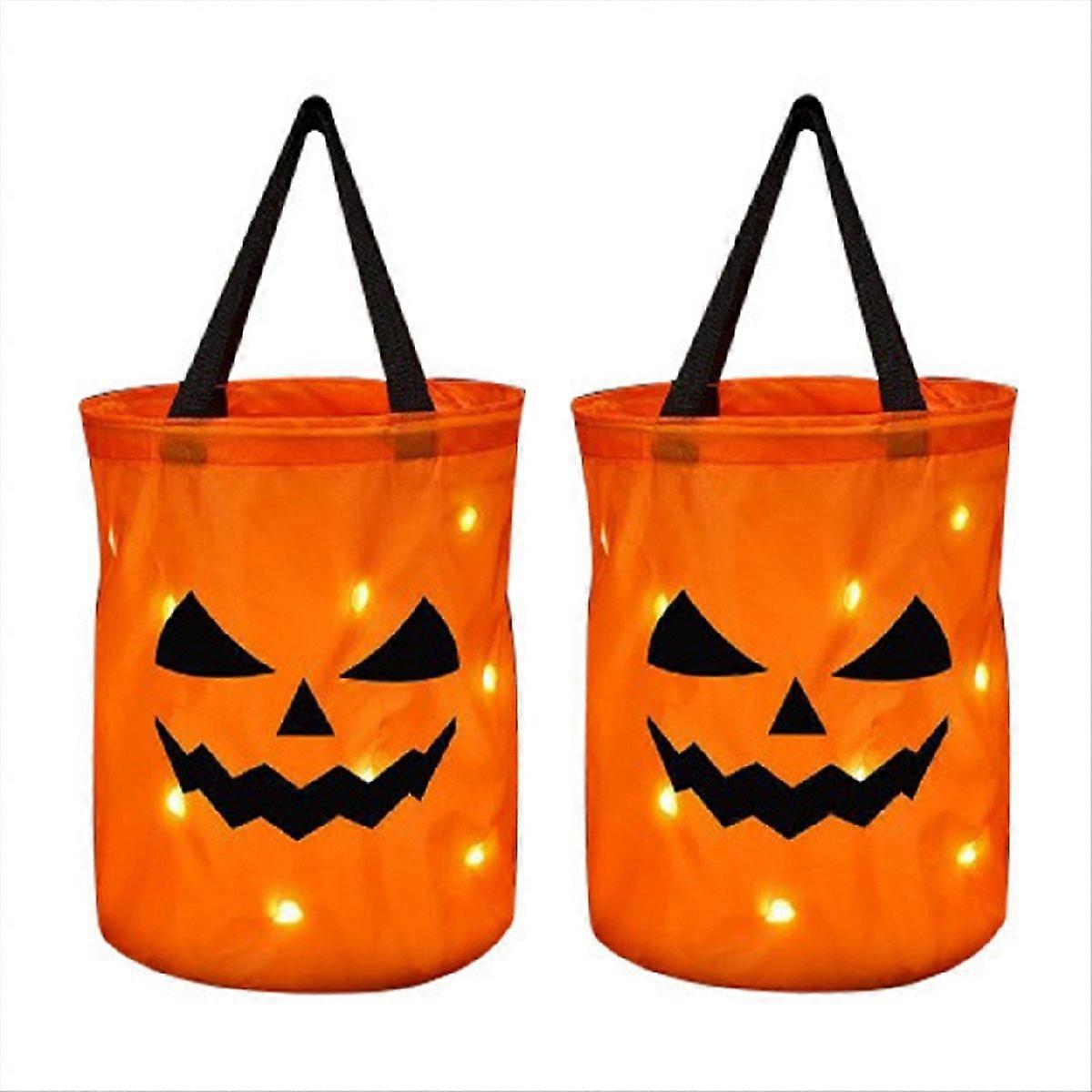 Halloween candy bag
With pumpkin pattern
reusable
pumpkin candy bag