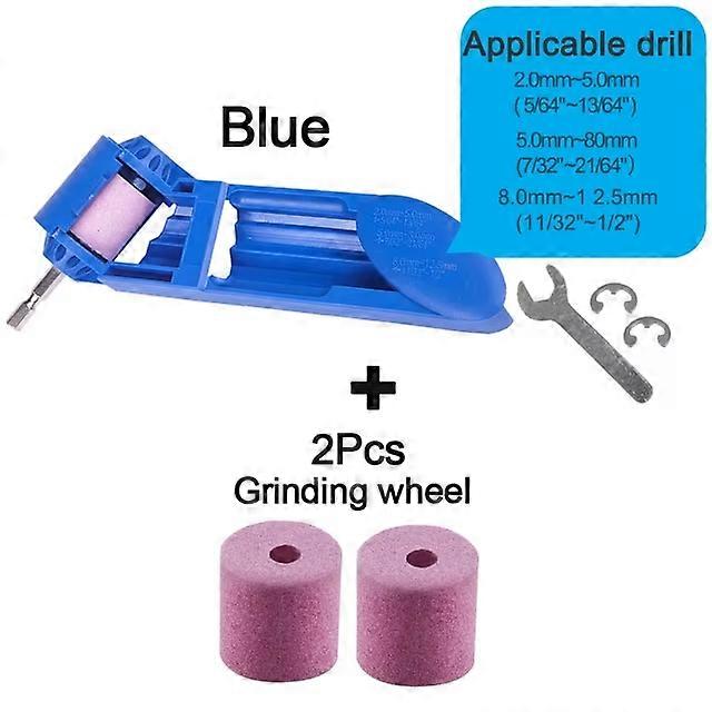 1pc Portable Drill Bit Sharpener With Grinding Wheel For Quick And Easy Sharpening Of Nail Drill Bits, Sharp And Ready