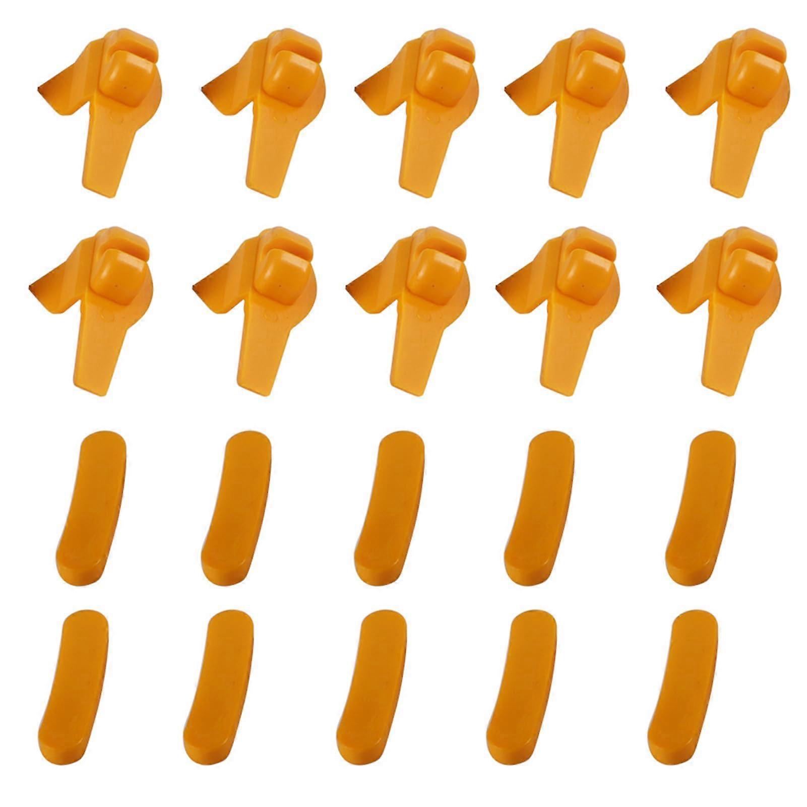 Tyre Changer Rim Protector 20 Pack ABS Duck Head Inserts for Rim Damage Prevention and Secure Fit