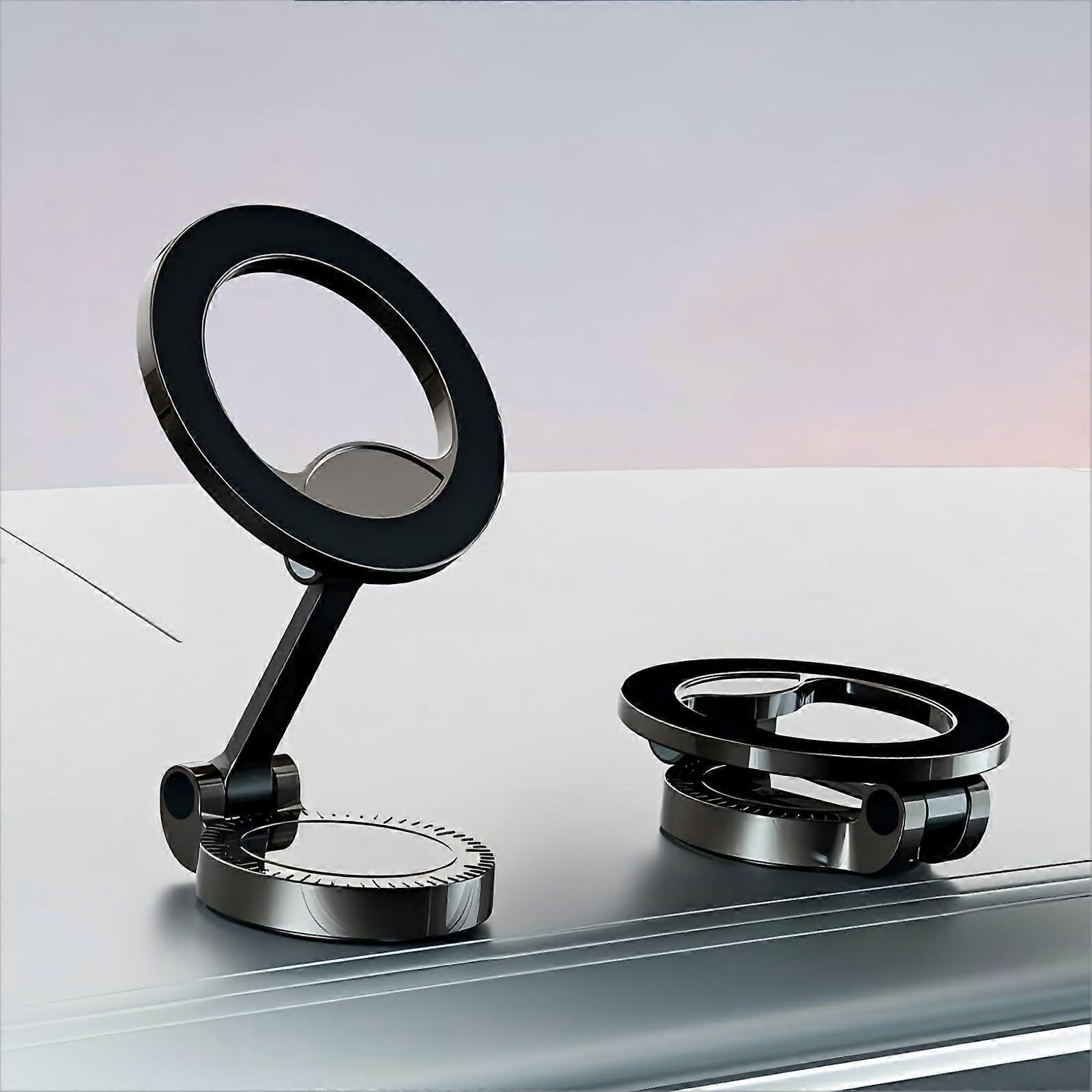 Car Phone Mount with MilitaryGrade Suction Power, 360° Adjustable Dashboard and Windshield Holder