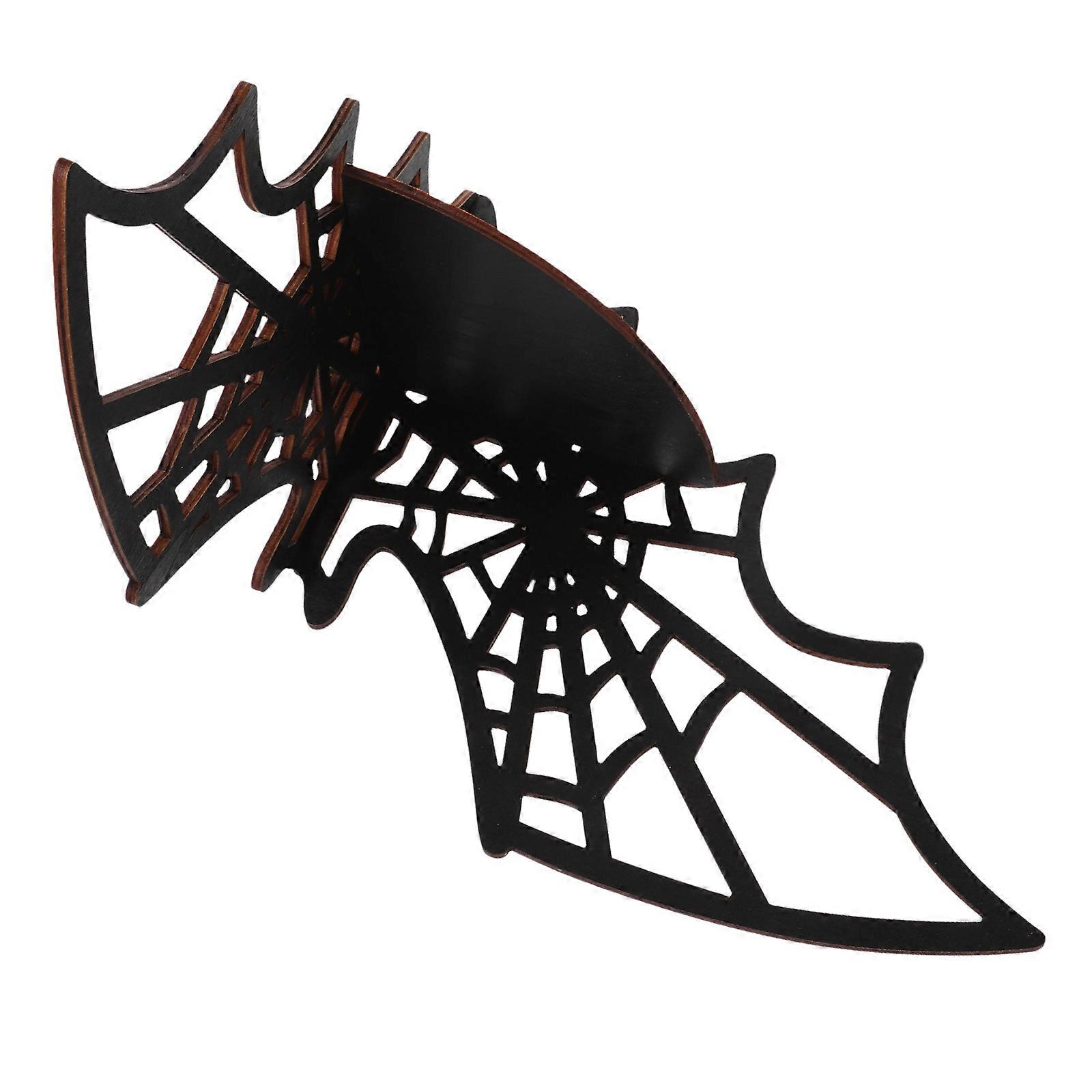 Black Wood Corner Shelf for Storage Rack Wall Hanging Shelf