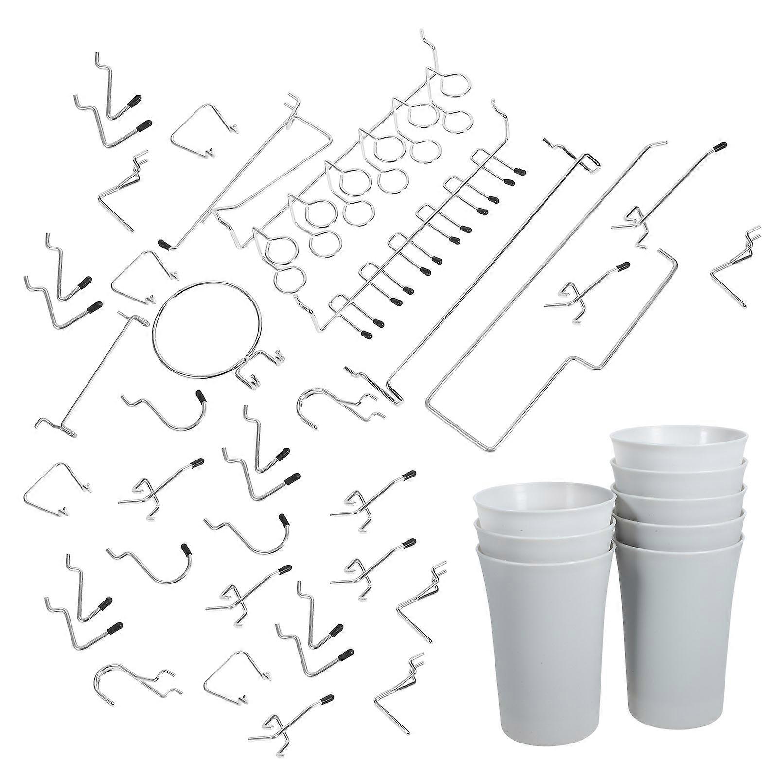 Pegboard Hook Various Shape Hook for Holding Towel 2Sets Assorted Color