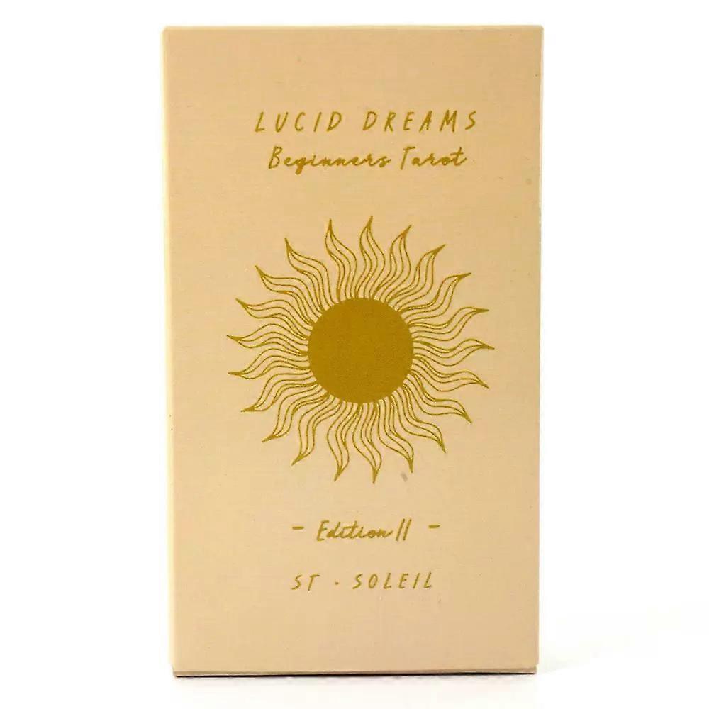 78 Cards / Deck Lucid Dreams Beginners Tarot Fate Divination Board Games Cards for Entertainment Oracle Divination Predicts Game