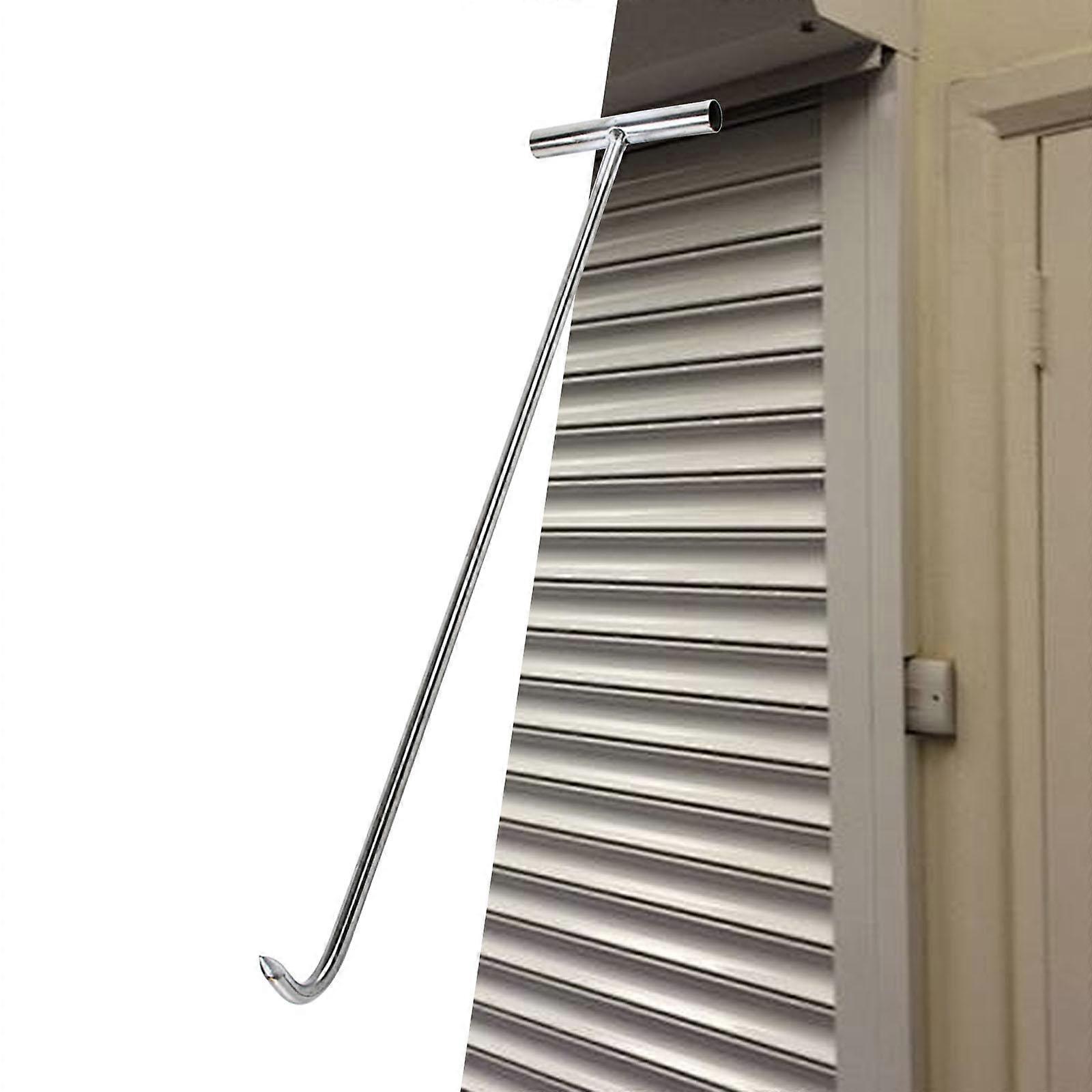 Manhole Hook Tool for Moving Utility Tool T Shape Hook for Sewer Lids Septic Tanks Drains Rolling Doors Manhole Covers