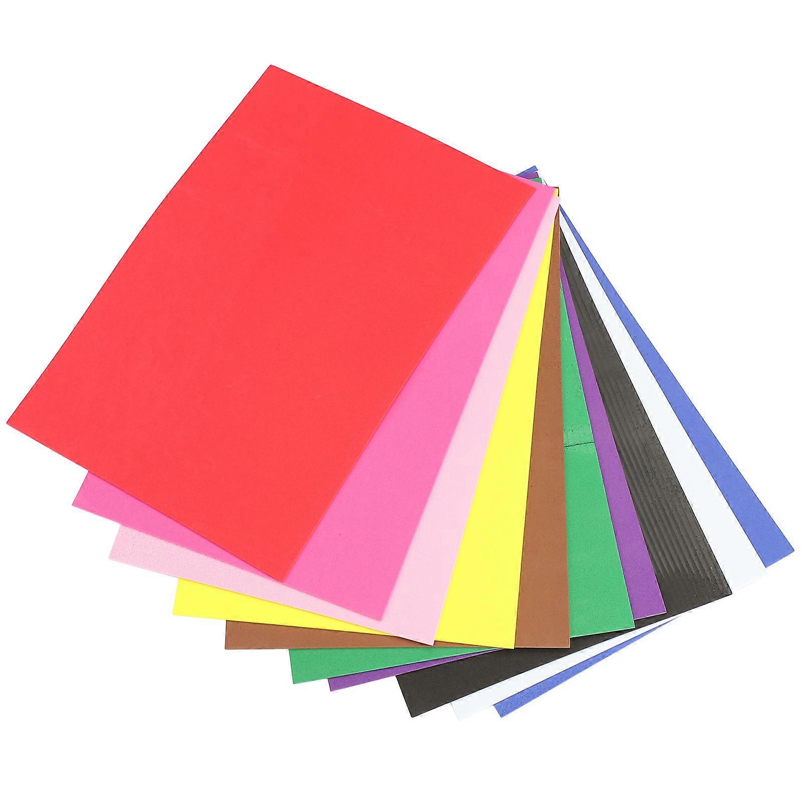 Sponge Paper 40Pcs Thick Mixed Colors Sheets for Crafting Use