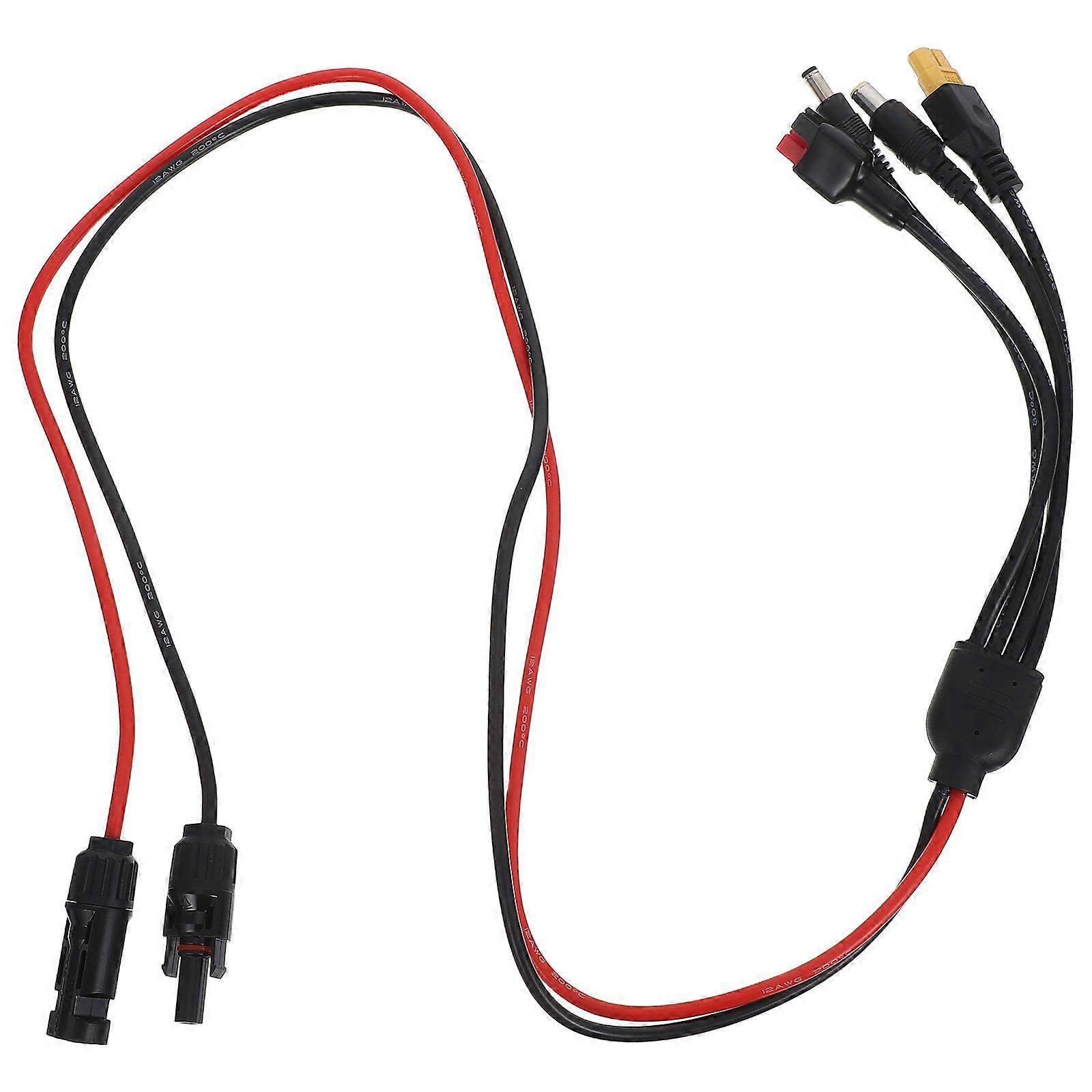 Solar Panel Connector to Dc Adapter Cord for Solar Panel Connection