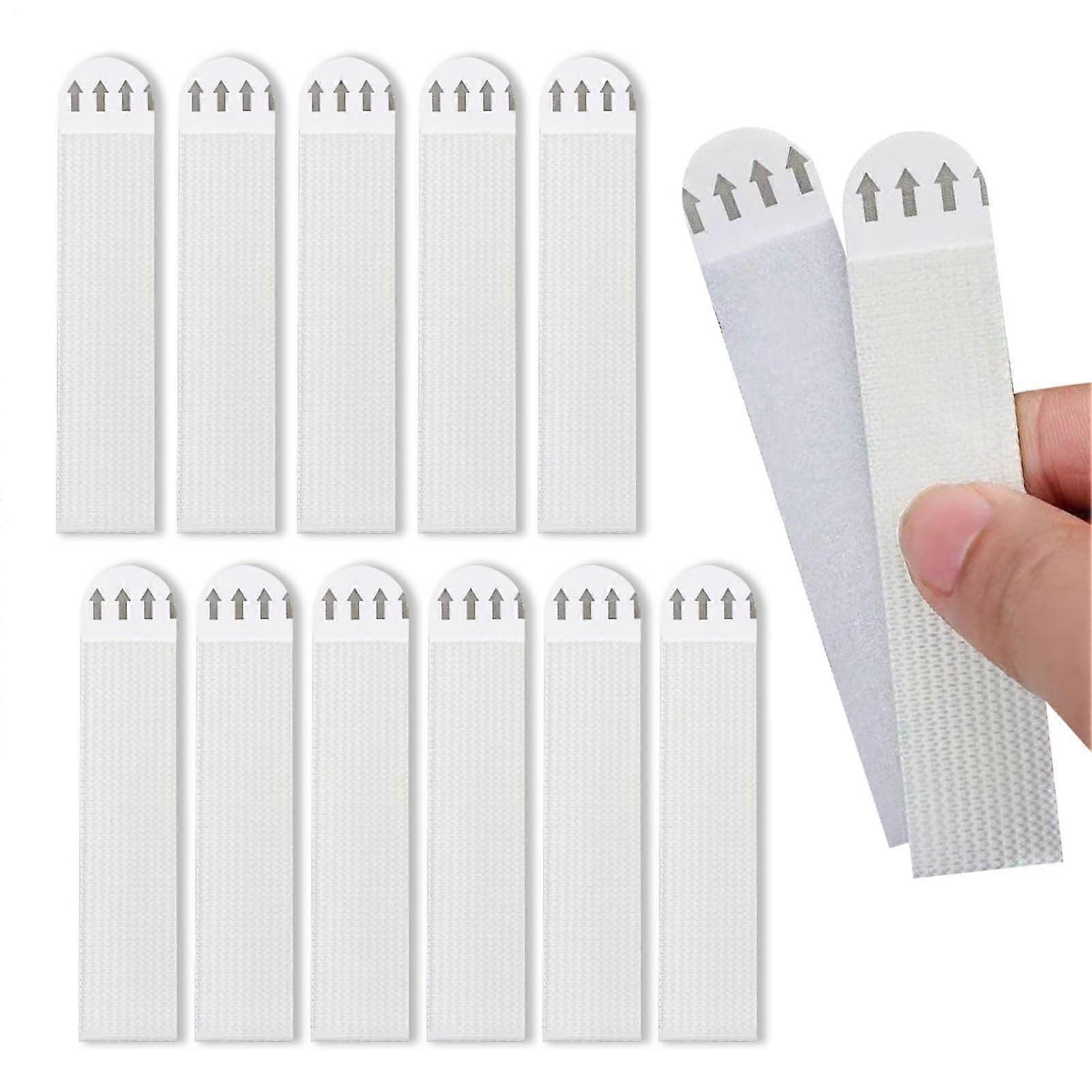 Adhesive Wall Mounting Strips 12pcs Strong Load Capacity Damage Removal for Home Décor