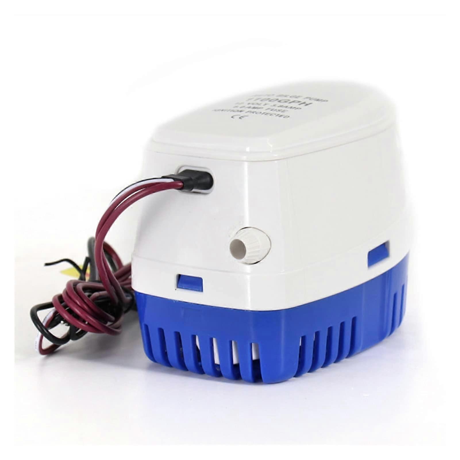 12V 750GPH Automatic Submersible Bilge Pump for Boats with Float Switch and  Efficiency Motor