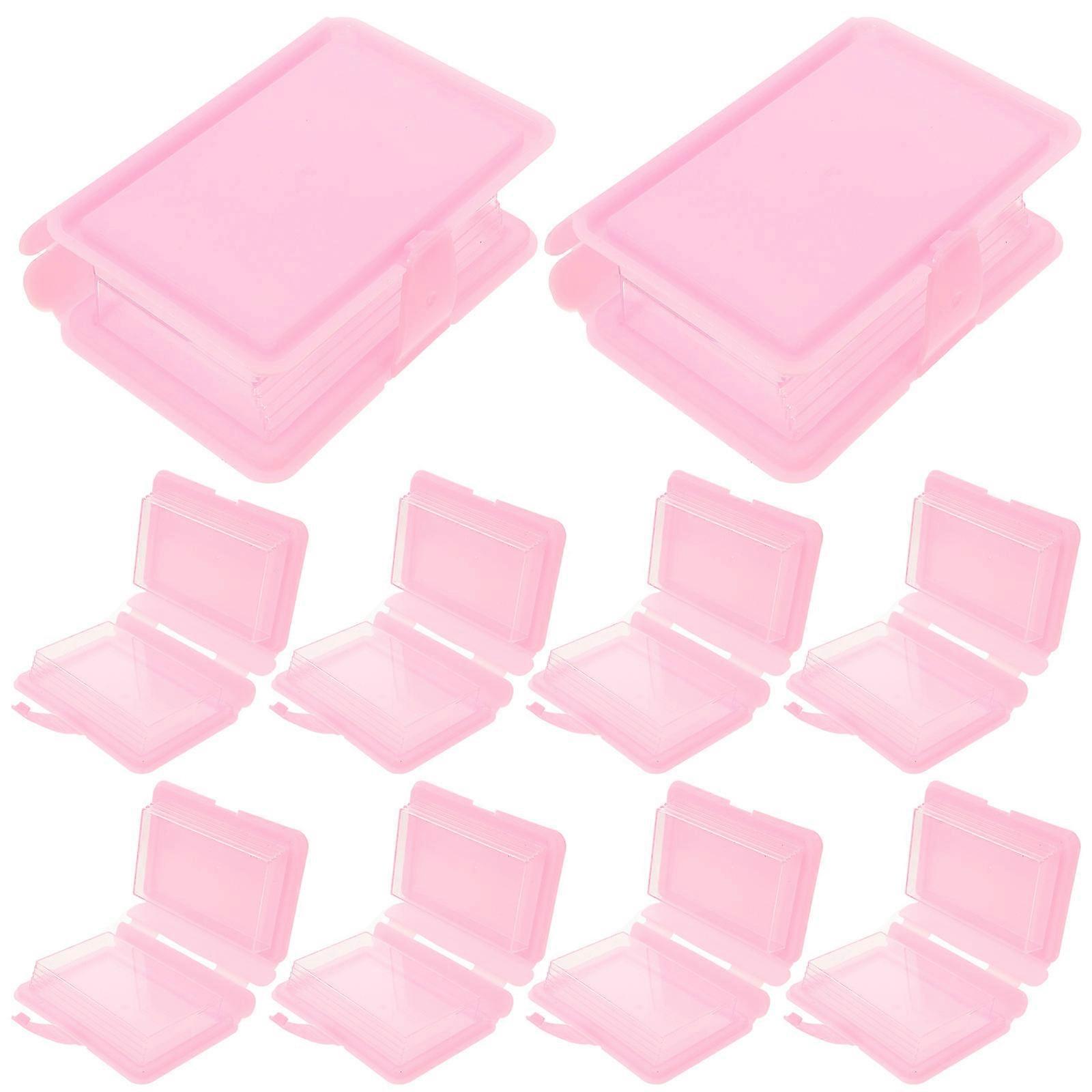 Pink Candy Box Small Storage Boxes for Storing 36Pcs Special Shaped Cases