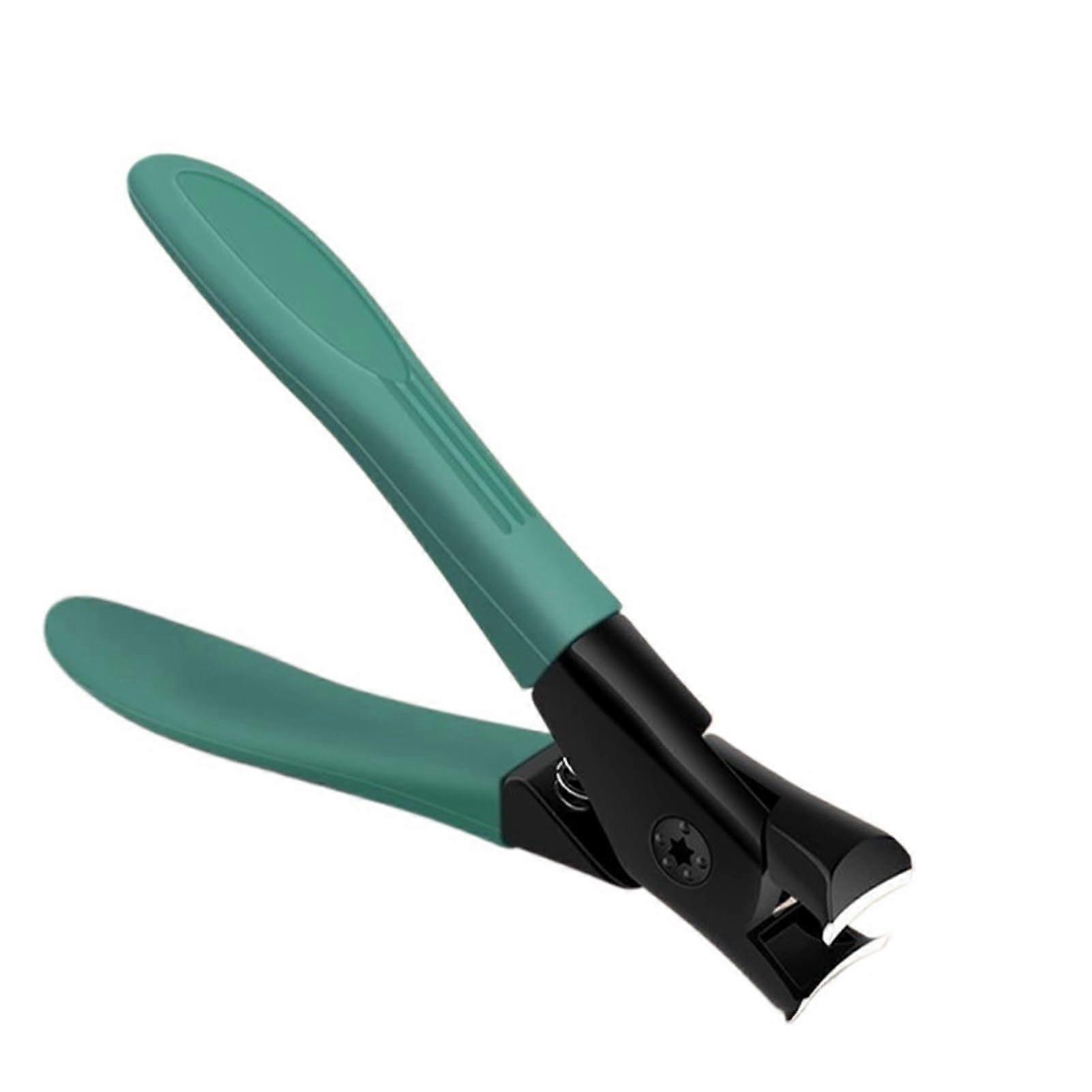 Nail Clipper with Sharp Precision Blades, Durable Stainless Steel for Thick Toenails, Blue