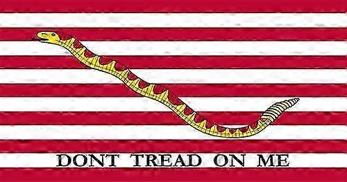 First Navy Jack Flag Dont Tread On Me Shape E 044