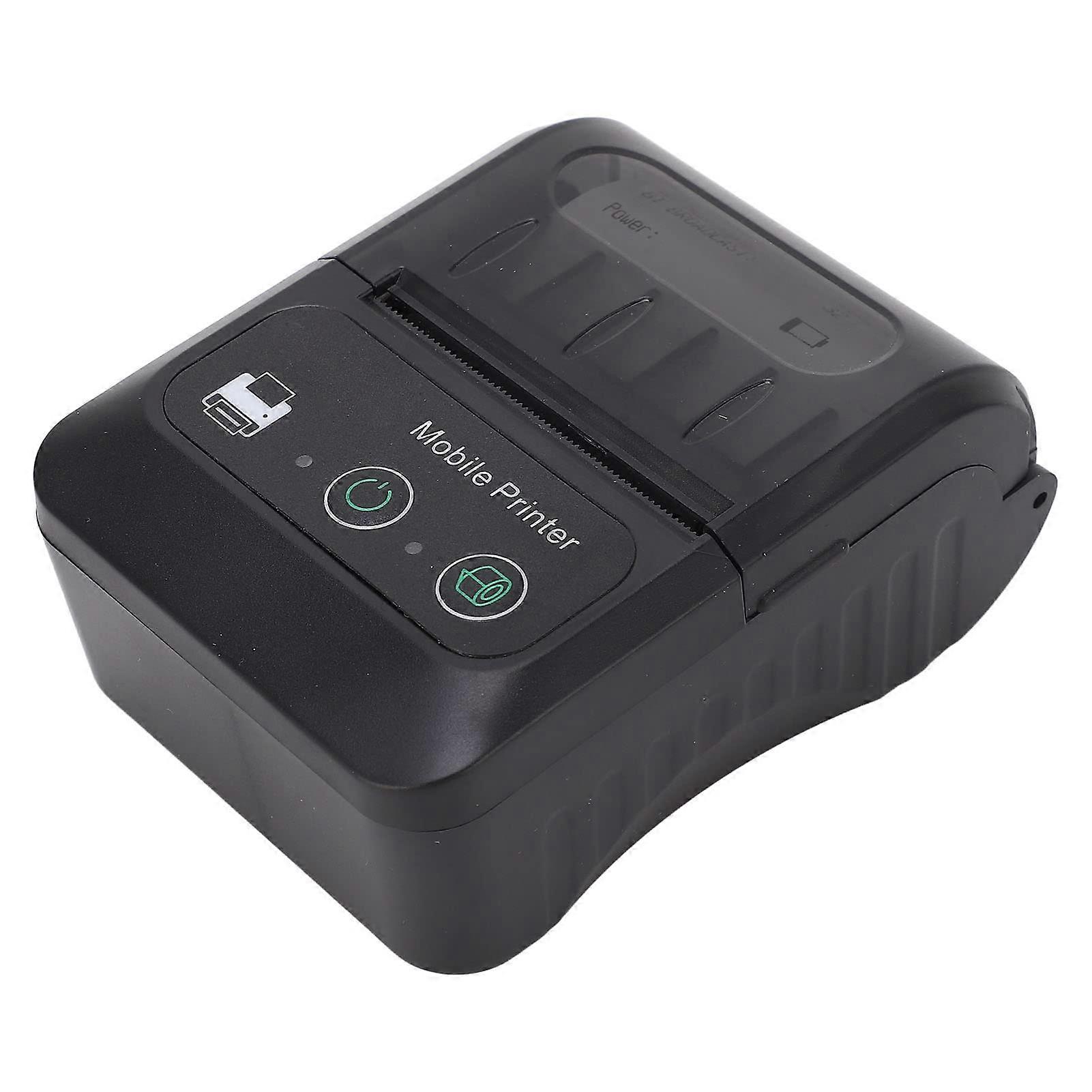 Thermal Ticket Printer 58mm Speed 203dpi Rechargeable 1500mAh Battery Micro USB Desktop