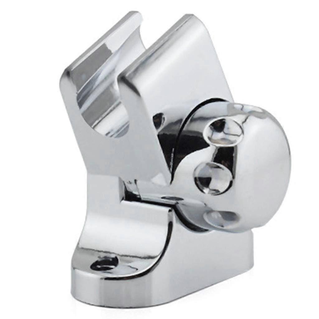 Handheld Shower Head Holder with Easy Angle Adjustment, Wall Mount ABS Adjustable Bracket