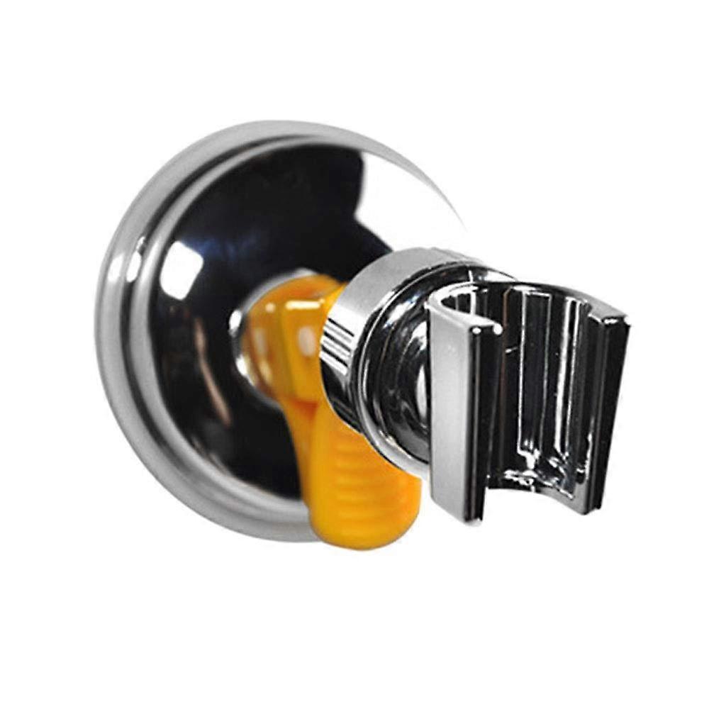 Shower Head Holder Universal 45° Adjustable Wall Mount Rotating Bracket ABS Black