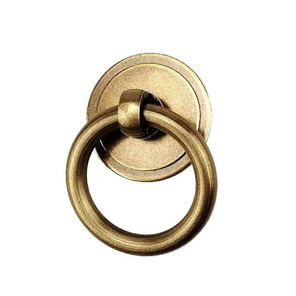 Solid Brass Cabinet Handles Vintage Shell Drawer Pulls Copper Door Pulls 6cm 5cm Set Ref:2166