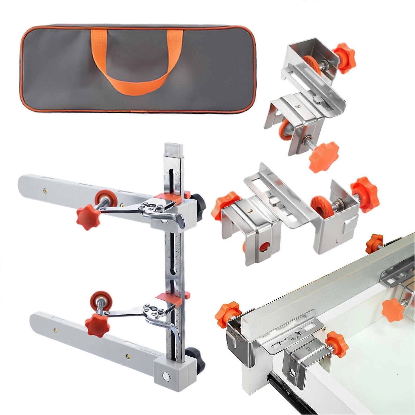 Cabinet Hardware Jig with Adjustable Handle Template for Precise Drawer and Cabinet Installation