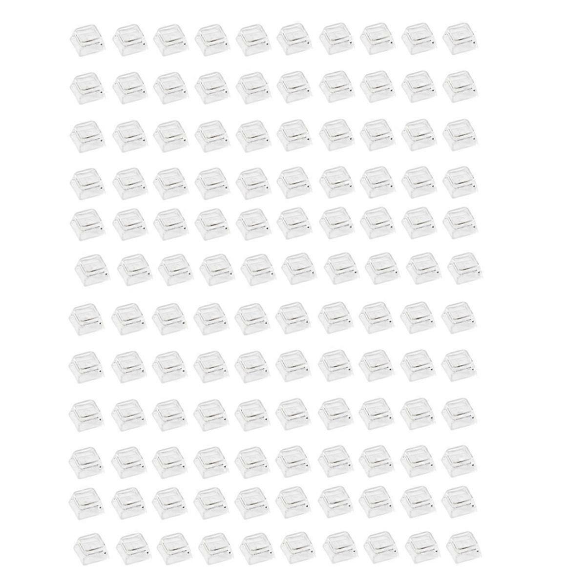 120pcs XDA Profile Transparent Keycaps for MX Mechanical Keyboards Blank PC Caps