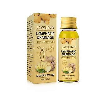 Ginger Body Sculpting Shower Gel, mudring slanking kropp, oppstrammende midje lymfe late mennesker ren og fuktig hud