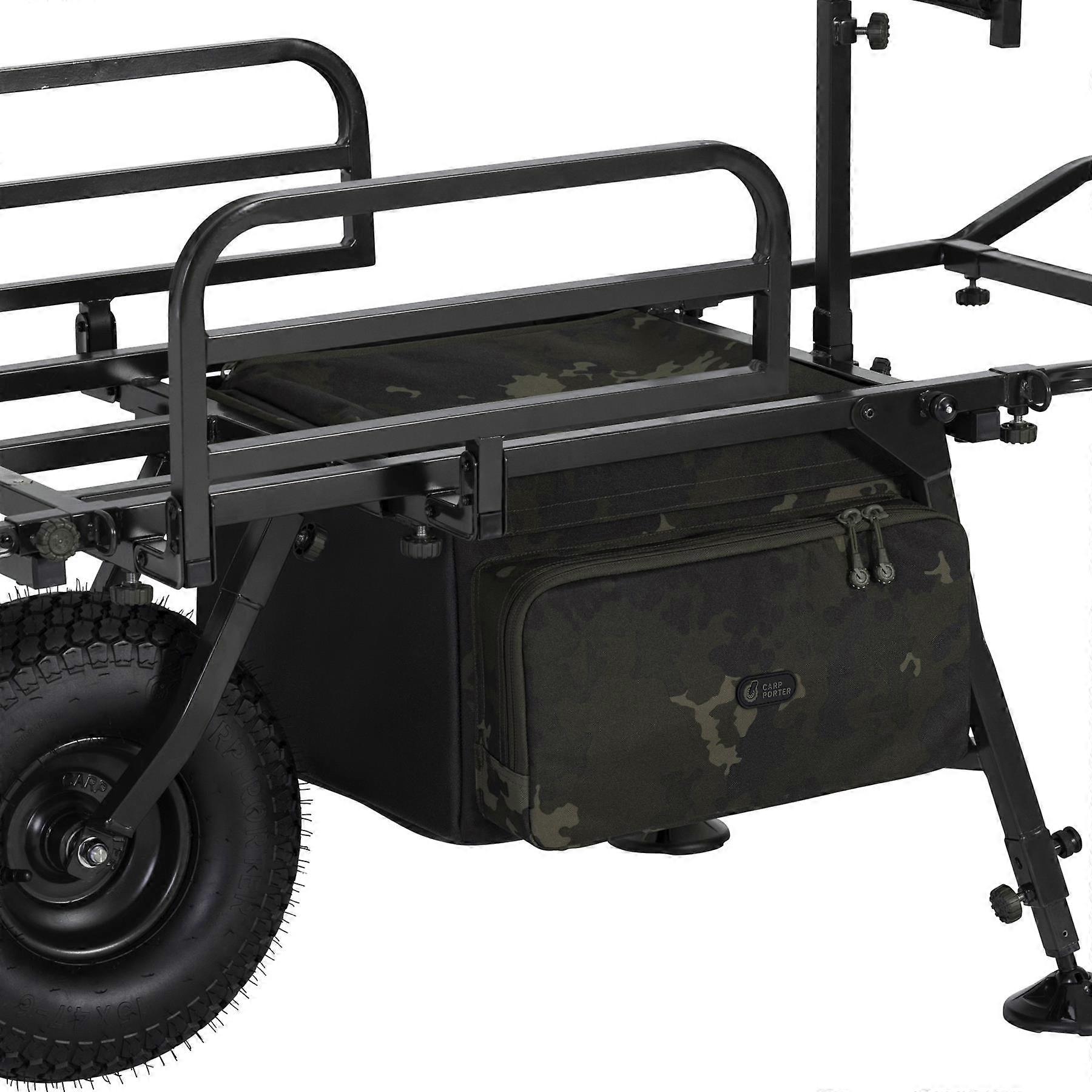 Carp Porter Deluxe Drop-In Barrow Bag Dark Kamo //