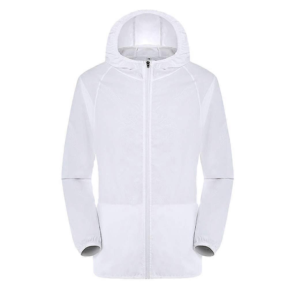 Men's Waterproof Winter Jacket XXL White, Windproof Softshell with Warm Inner Layer for Outdoor
