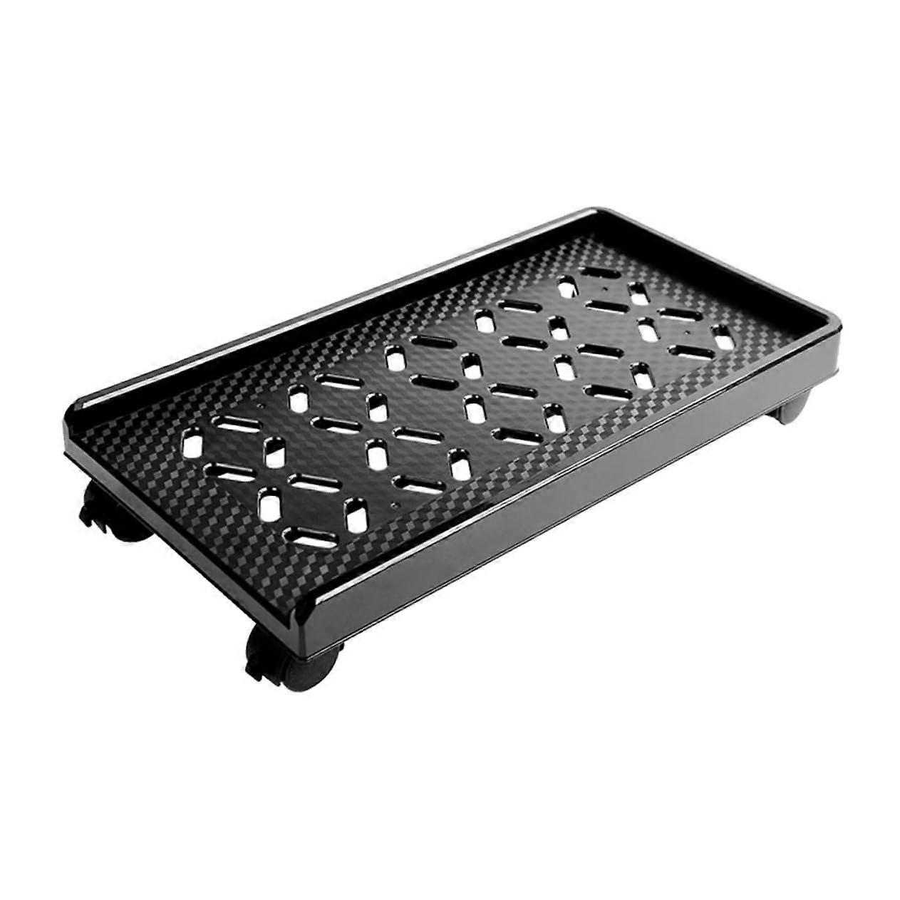 Adjustable CPU Stand with Wheels, Stable AntiTip Design and Smooth Rolling Casters for Office Computer Tower